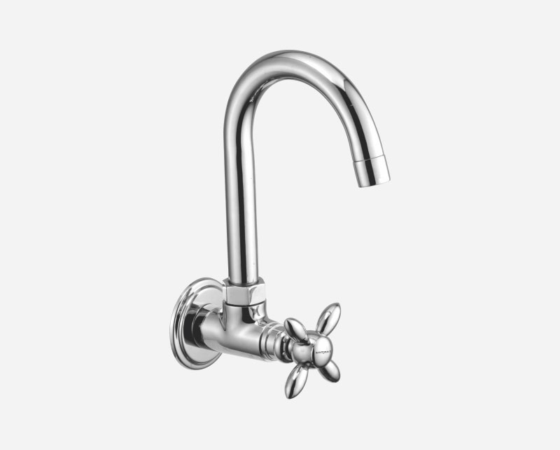 Sink Cock With Flange