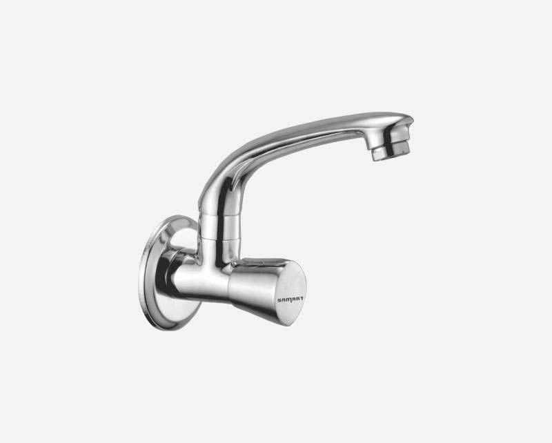 Sink Cock With Flange