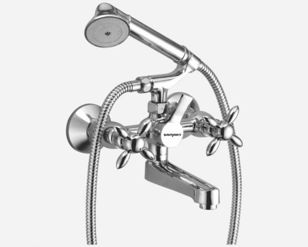 Two-In-One Wall Mixer With Crutch