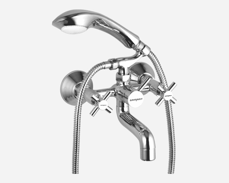 Two-In-One Wall Mixer With Crutch