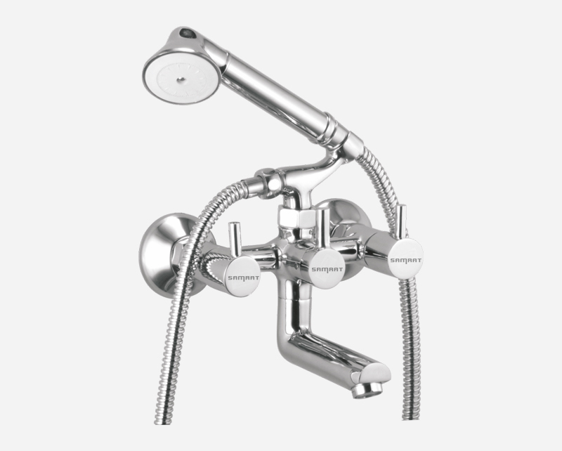 Two-In-One Wall Mixer With Crutch