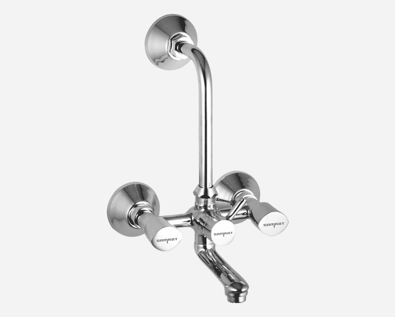 Two-In-One Wall Mixer With L Bend