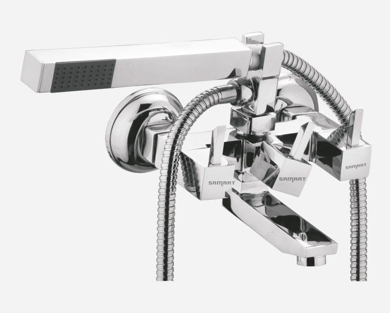 Two-In-One Wall Mixer With Crutch
