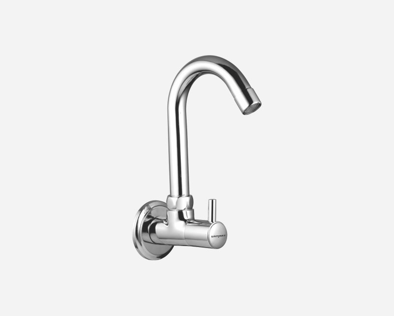 Sink Cock with Flange