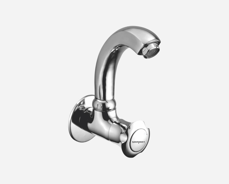 Sink Cock with Flange