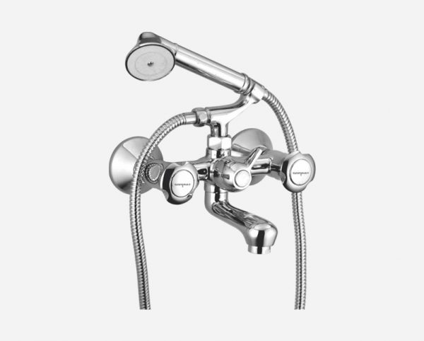 Two in One Wall Mixer with Crutch